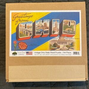 NIB wooden Ohio puzzle